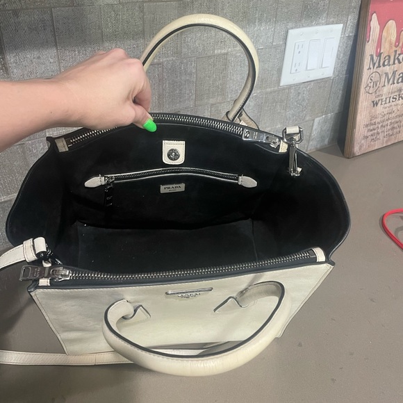 SOLD Prada GLACE CALF BN2619 Grayish - Picture 7 of 13